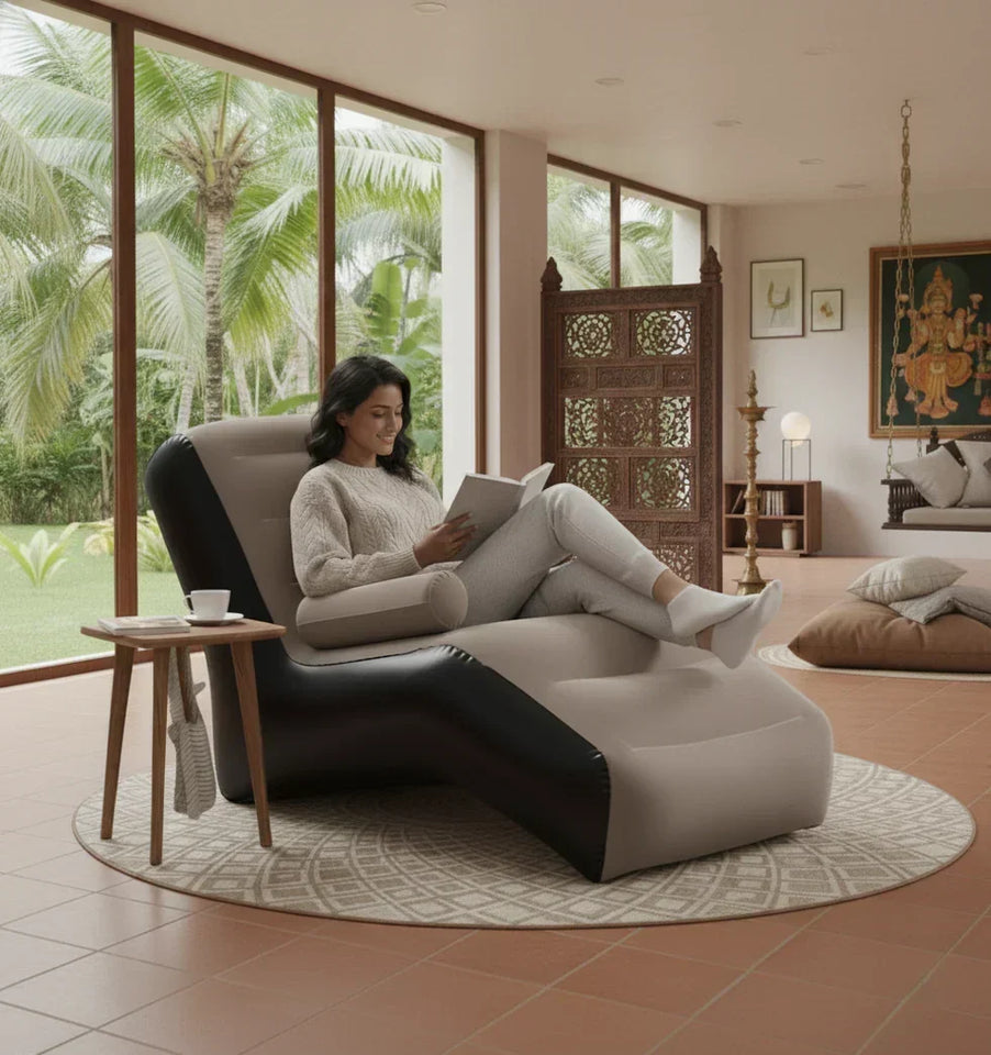 Inflatable Air Sofa “Comes with a Warranty”