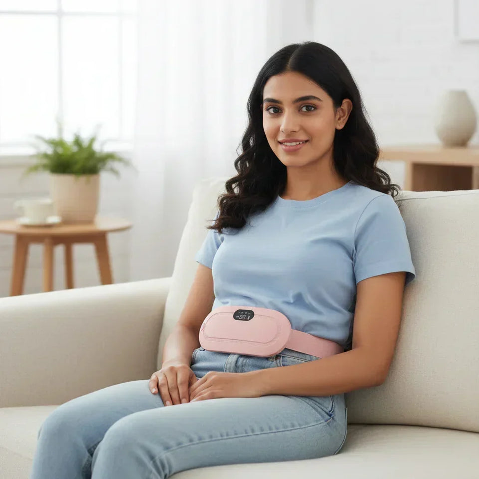 Cramp Relief Heating Pad “Comes with a Warranty”