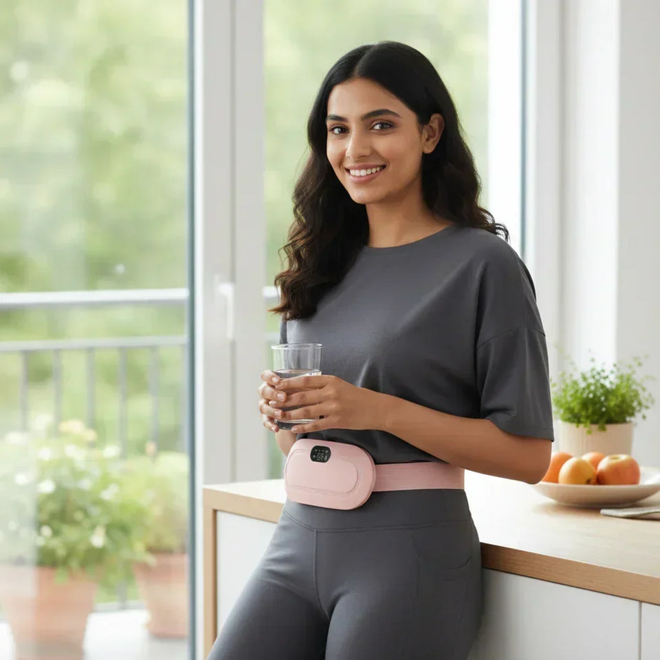 Cramp Relief Heating Pad “Comes with a Warranty”