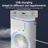Portable Mini Air Cooler with Water &amp; Ice Cooling