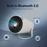 Smart Mini Projector with Bluetooth 5.0 & HD Display