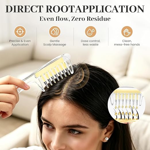 Hair Oil Applicator Comb