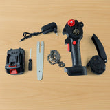 gaze me Mini Chainsaw Cordless Electric-Chain-Saw- 6 Inch Battery.